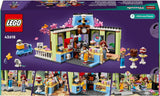 LEGO Friends kavárna v městečku Heartlake, dětská hračka, pekárna hraček, tip na dárek pro dívky a chlapce 6+, sada 3 hracích figurek a figurky psa 42618 Stavebnice Besuche den LEGO-Store