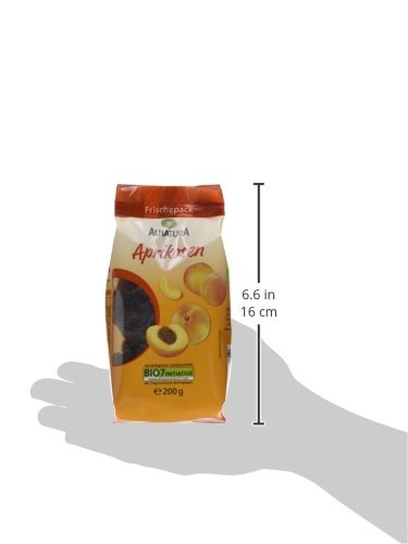 Sušené bio meruňky, bez pecek, 200g Naty Shop dehydratované produkty