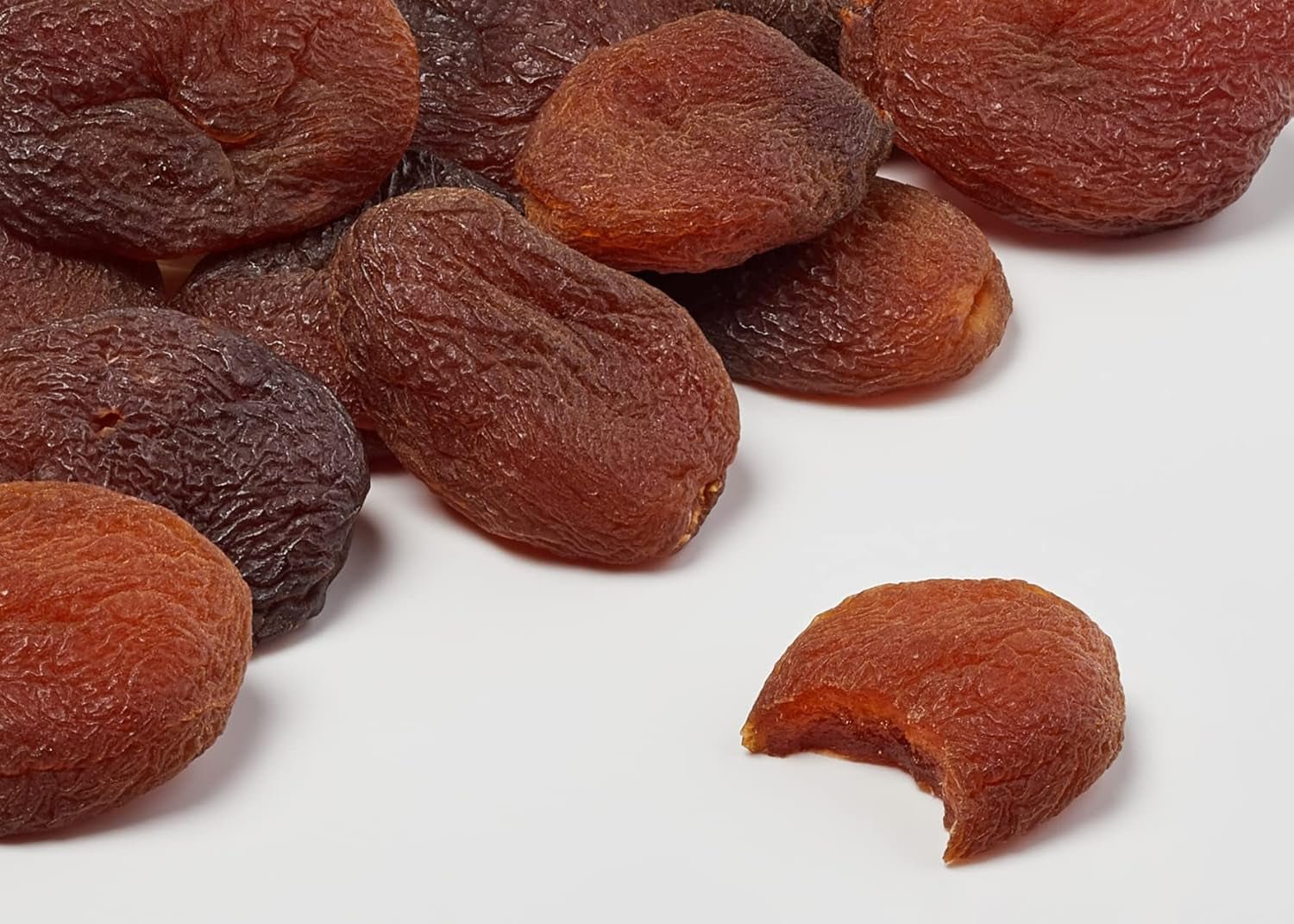 Seeberger Unsirphured Meruňky: Neupravené sušené meruňky se sladkou ovocnou příchutí - bez přidaného cukru - bez pecek, veganské (1 x 125 g) Naty Shop Dehydrated Products