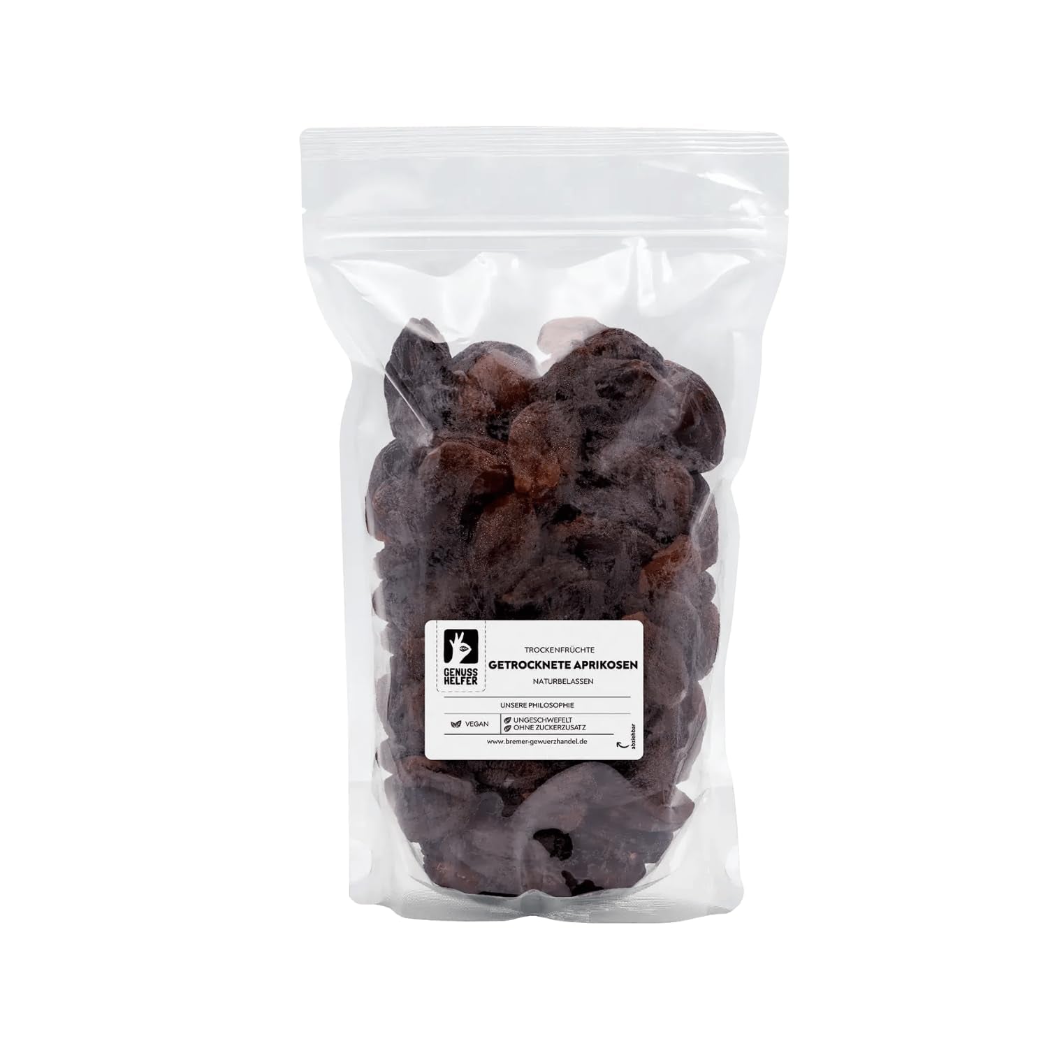 Bremer Gewürzhandel sušené meruňky, sušené ovoce bez přidaného cukru a nesířené, 1kg Naty Shop dehydratované produkty 1kg (1 balení)