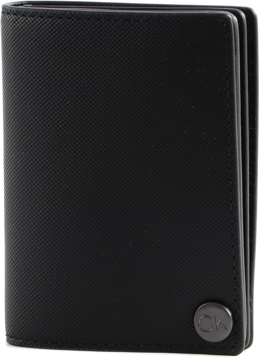 Calvin Klein Pánská peněženka CK CLEAN PQ COVERED CARDHOLDER, Černá (Ck Black), OS Pánská peněženka Naty Shop Výchozí název