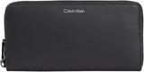 Calvin Klein CK CONCISE LONG ZIP AROUND Peněženka pro muže, Černá (Ck Black), OS Pánská peněženka Naty Shop Výchozí název
