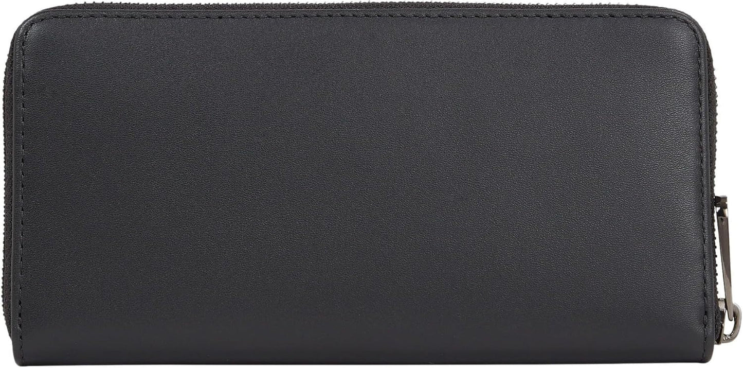 Calvin Klein CK CONCISE LONG ZIP AROUND peněženka pro muže, Černá (Ck Black), OS Wallet Men Naty Shop