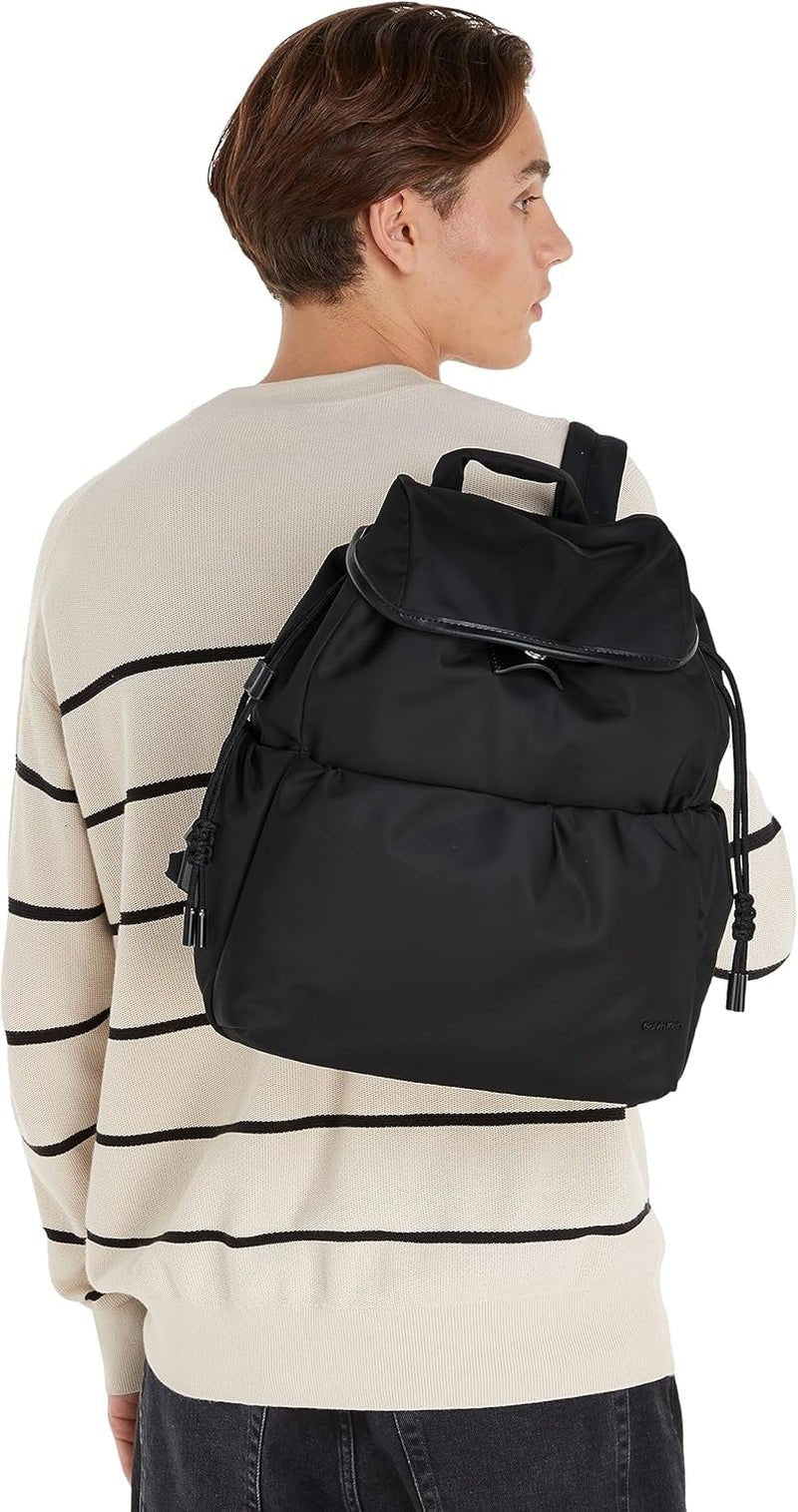 Calvin Klein CK NYLON BACKPACK Dámské batohy, Černá (Ck Black), OS Dámské tašky Naty Shop