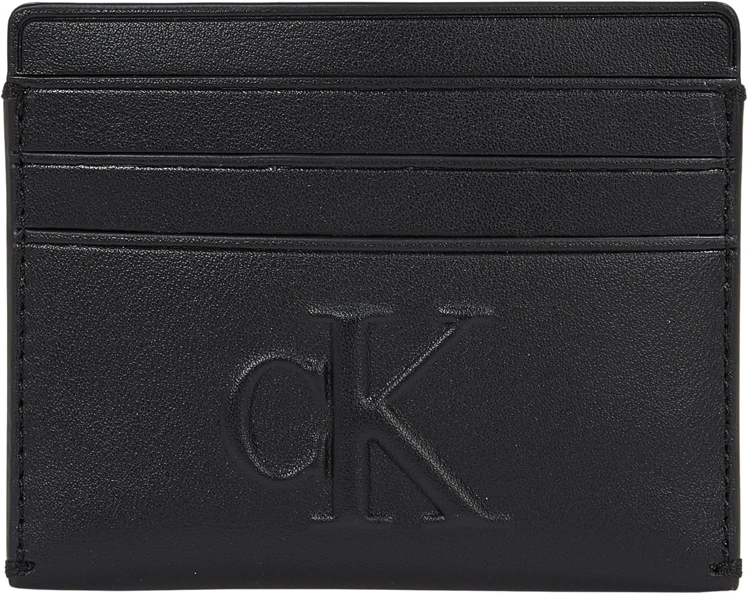 Calvin Klein dámské tvarované pouzdro na karty 6ccm dámská peněženka Naty Shop Na Black Os