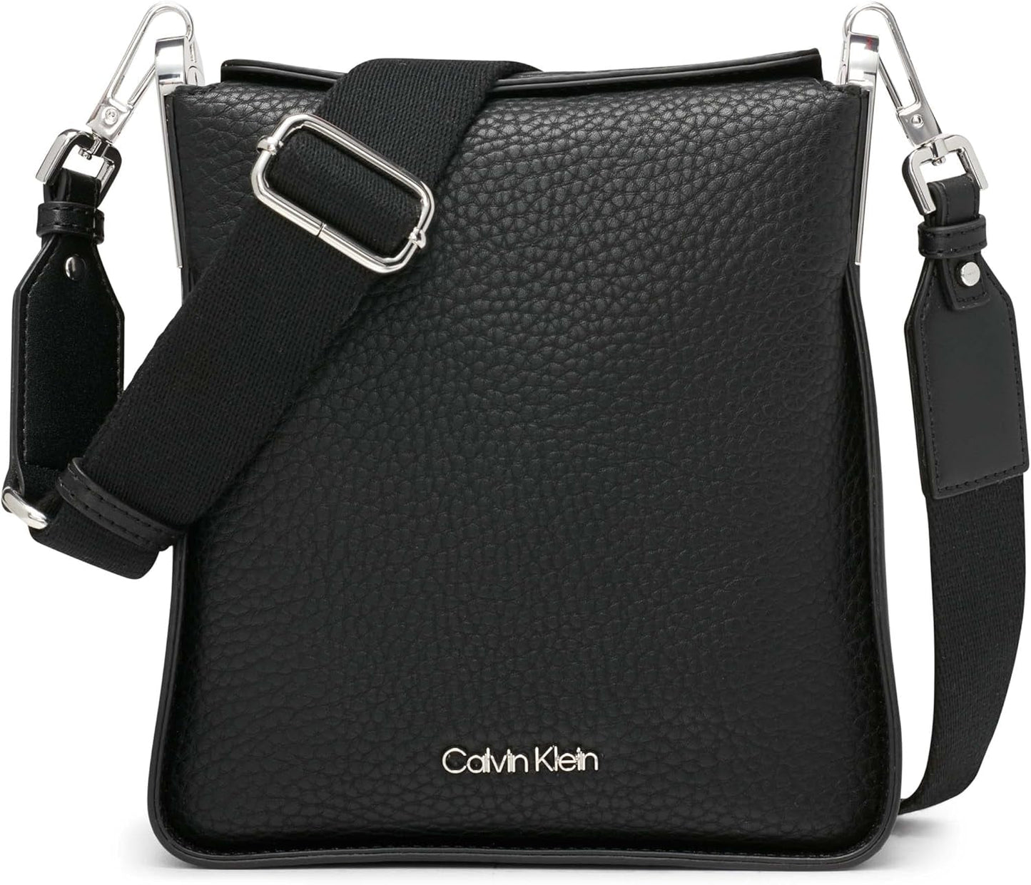 Calvin Klein, taška přes rameno Klein Fay North/South Naty Shop Women's Bags Barvy černá / stříbrná