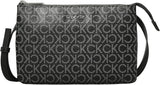 Calvin Klein Dámská taška Ck Must Klein přes rameno, Černá (černá Mono), Tašky v životní velikosti Ženy Naty Shop Výchozí název
