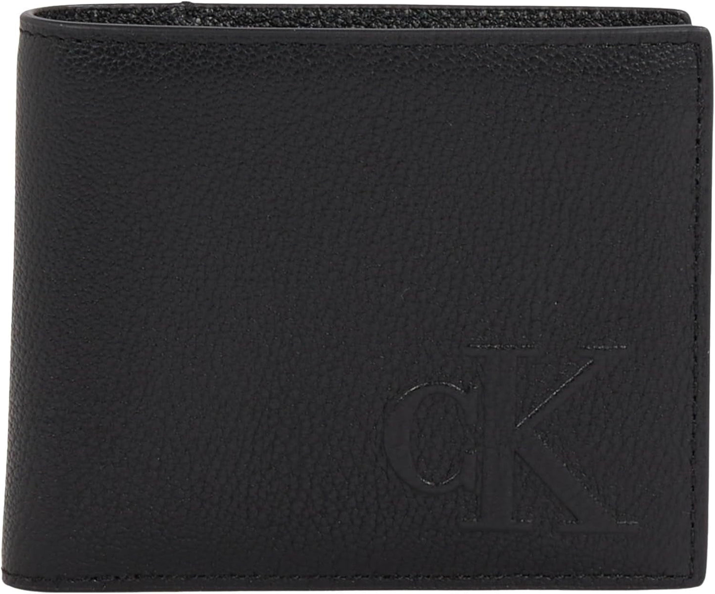 Calvin Klein Pánské Sculpted Impression Billfod Cc Lv04g1022g Cestovní doplňky Bi-Fold Peněženka Pánská Peněženka Naty Shop Černá (Na Black) Os