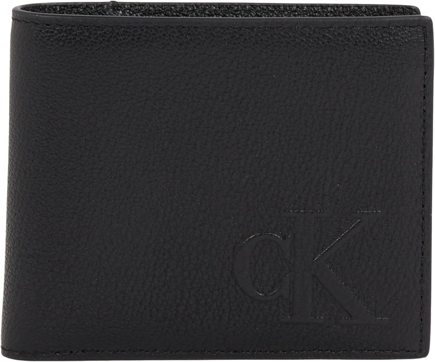 Calvin Klein Pánské Sculpted Impression Billfod Cc Lv04g1022g Cestovní doplňky Bi-Fold Peněženka Pánská Peněženka Naty Shop Černá (Na Black) Os