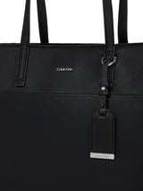 Calvin Klein Dámské Shopper Must Medium se zipem, Černá (Ck Black), Univerzální dámské tašky Naty Shop