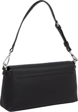 Dámská kabelka přes rameno Calvin Klein s odnímatelným konvertibilním popruhem, černá (Ck Black), One Size Genti Femei Naty Shop