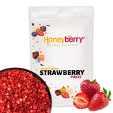 Lyofilizované jahody kousky 100g - Lyofilizované jahody Dehydrované produkty Naty Shop 100G