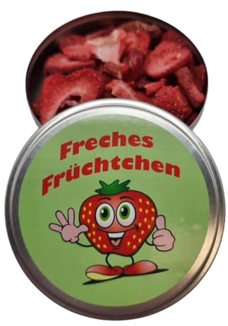 Mrazem sušené jahody v krabičce na cesty, jídlo na nervy, relaxační dárek, sušené jahody Naty Shop Výchozí název