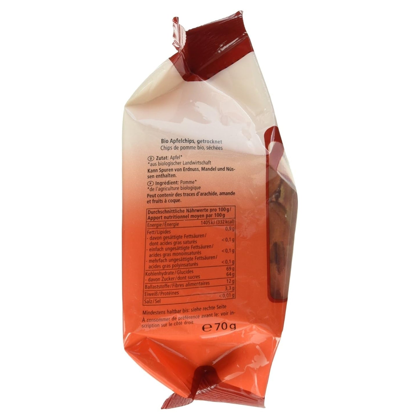 Smažené brambory s bio jablky, 70g Naty Shop dehydratované produkty
