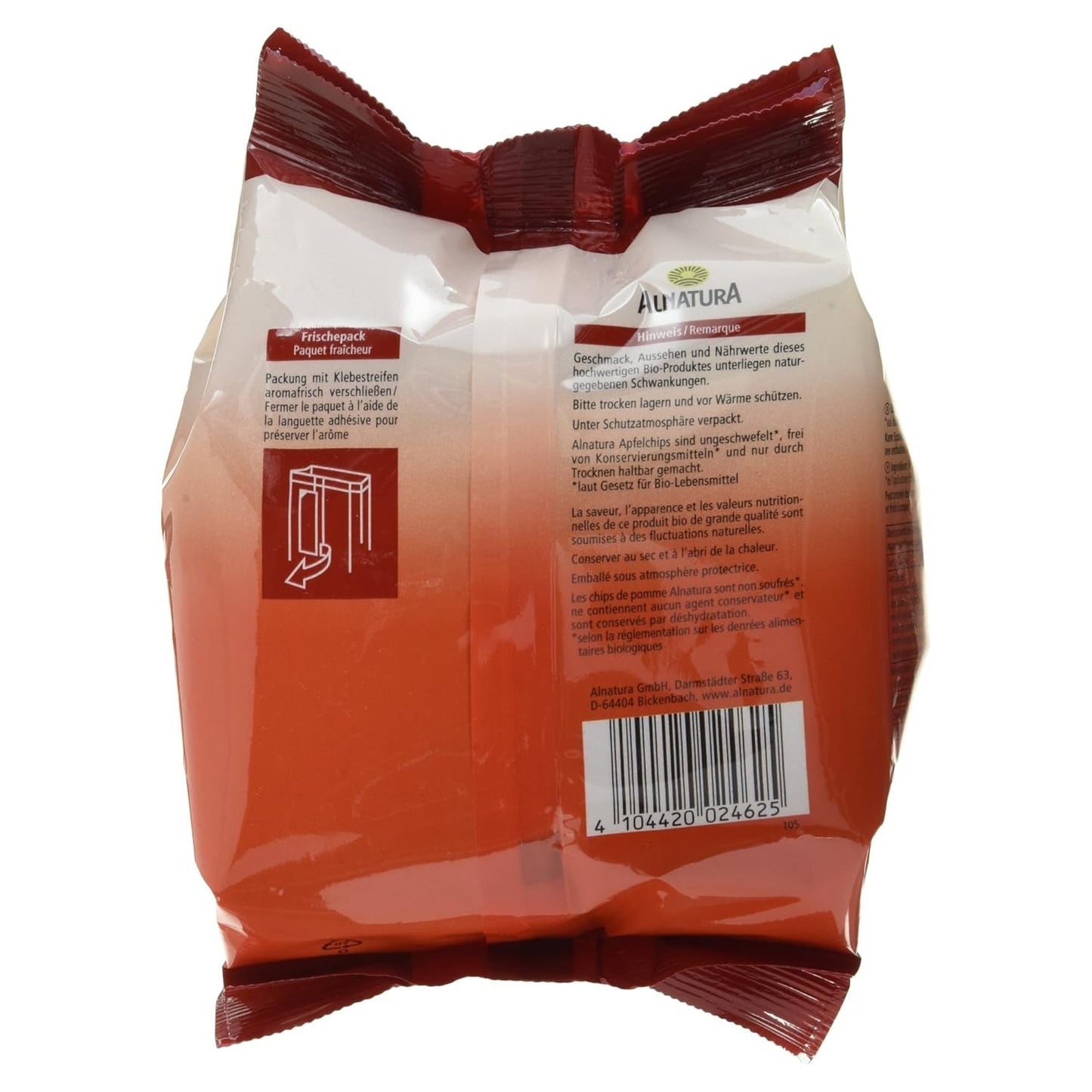 Smažené brambory s bio jablky, 70g Naty Shop dehydratované produkty