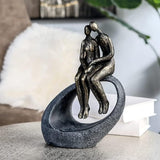 Casablanca - Socha - Dekorativní figurka - Moment - Pár - Poly - barevný bronz - 27 x 19 cm Sošky a plastiky Naty Shop