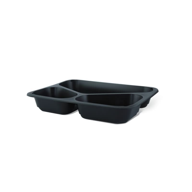 Termo kastrol 3 přihrádky a průhledné víko, sada 10 kusů Catering Nati Shop