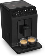 Krups EA897B Evidence ECOdesign automatický kávovar na espresso, funkce automatického espressa a cappuccina, technologie Quattro Force, šálky na mléko jedním dotykem, 8 předvoleb, mléčný systém, 1450 W