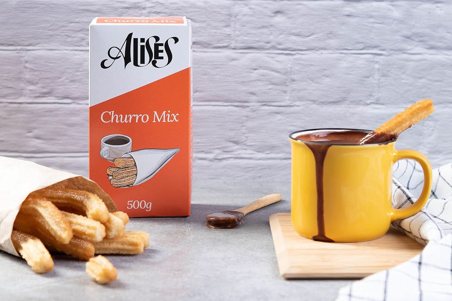 Španělská směs pro churros, 500 gramů Naty Shop Kitchen