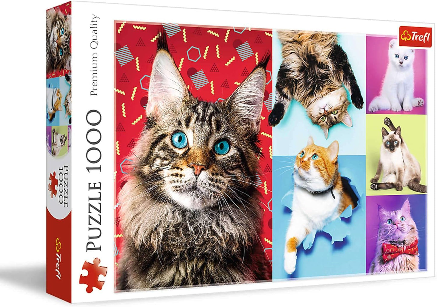 Skládačka - "1000" - Portréty vtipných psů Puzzle Naty Shop Legrační kočky