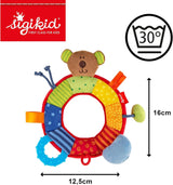 SIGIKID 40490 Aktivní kroužek Baby Activity PlayQ Hračka pro dívky a chlapce pro děti doporučeno od 3 měsíců vícebarevná Baby Toys Naty Shop