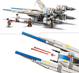 LEGO Star Wars 75399 Rebel U-Wing Starfighter – Hračka s funkcí otočného křídla a 3 minifigurkami včetně Cassiana Andora a figurky droida K-2SO – Dárek pro chlapce ve věku 8+ a fanoušky Andora 2. série Stavebnice Beuche den LEGO-Store