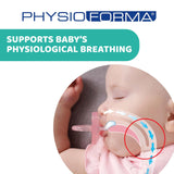 PHYSIOFORMA MINI MĚKKÁ SUSPENZE PRO ČIŠTĚNÍ, SVĚTLÁ, 2-6M, 100% SILIKON, 2 KS