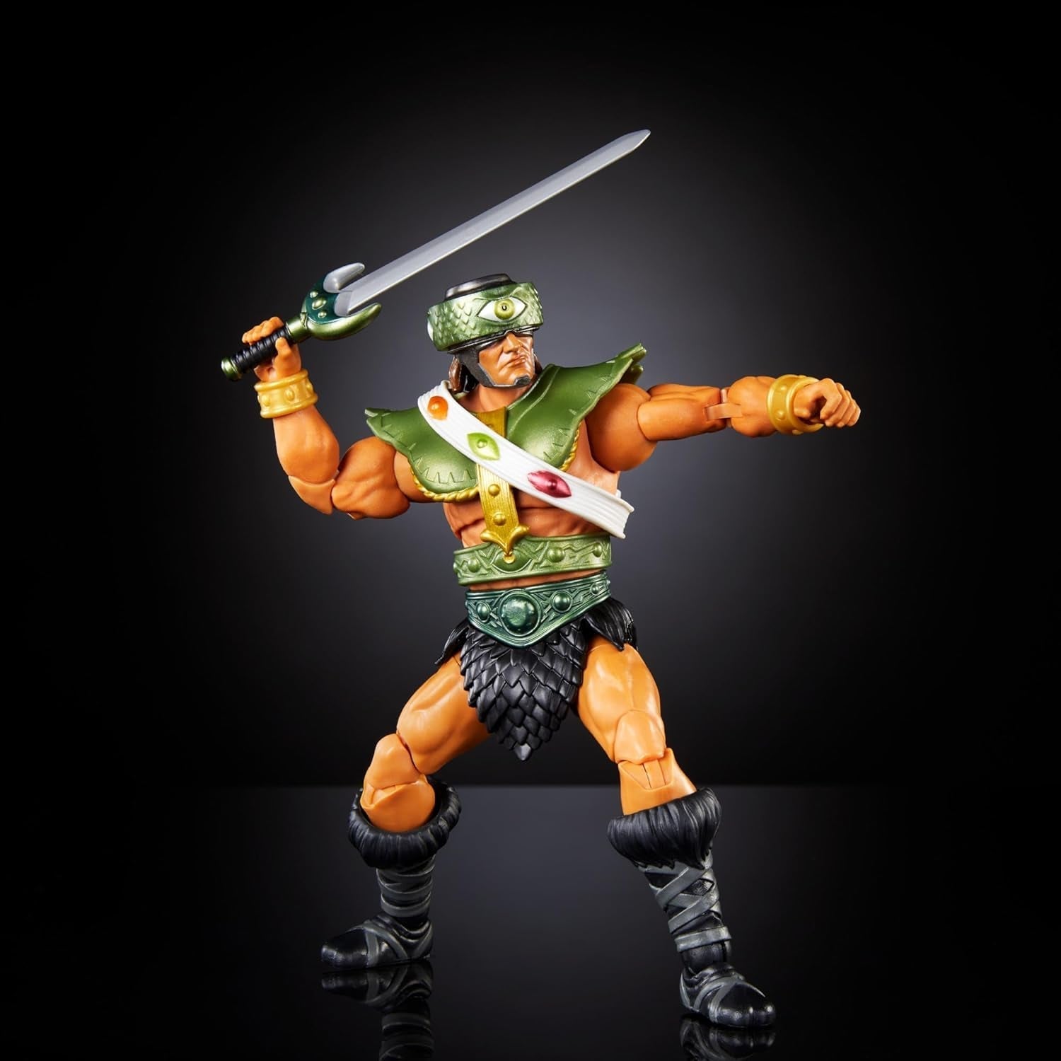 Masters of the Universe Masterverse Nová akční figurka Eternia Tri-Klops Luxusní sběratelská figurka s 30 body pohybu a doplňky Motu Toy HYC52 Akční figurky Naty Shop