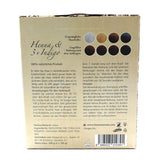 Henna & 3×Indigo - Tmavý kaštan - Přírodní barva na vlasy - Pudr - 200g Barva na vlasy Naty Shop