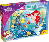 Lisciani - DISNEY Puzzle Ariel - Vytvářejte a vybarvujte scény z vašich oblíbených krabic - od 7 let - VELKÁ HÁDANKA s 250 dílky - Podporuje zručnost Puzzle Naty Shop Výchozí název