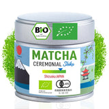 ORIGEENS BIO MATCHA CEREMONIÁLNÍ STUPEŇ "SHIKA" - Organický japonský čaj ze Shizuoka - Matcha Latte/Usucha - 30g doplňovací sáček - Ceremoniální stupeň organického Matcha zeleného čaje v prášku