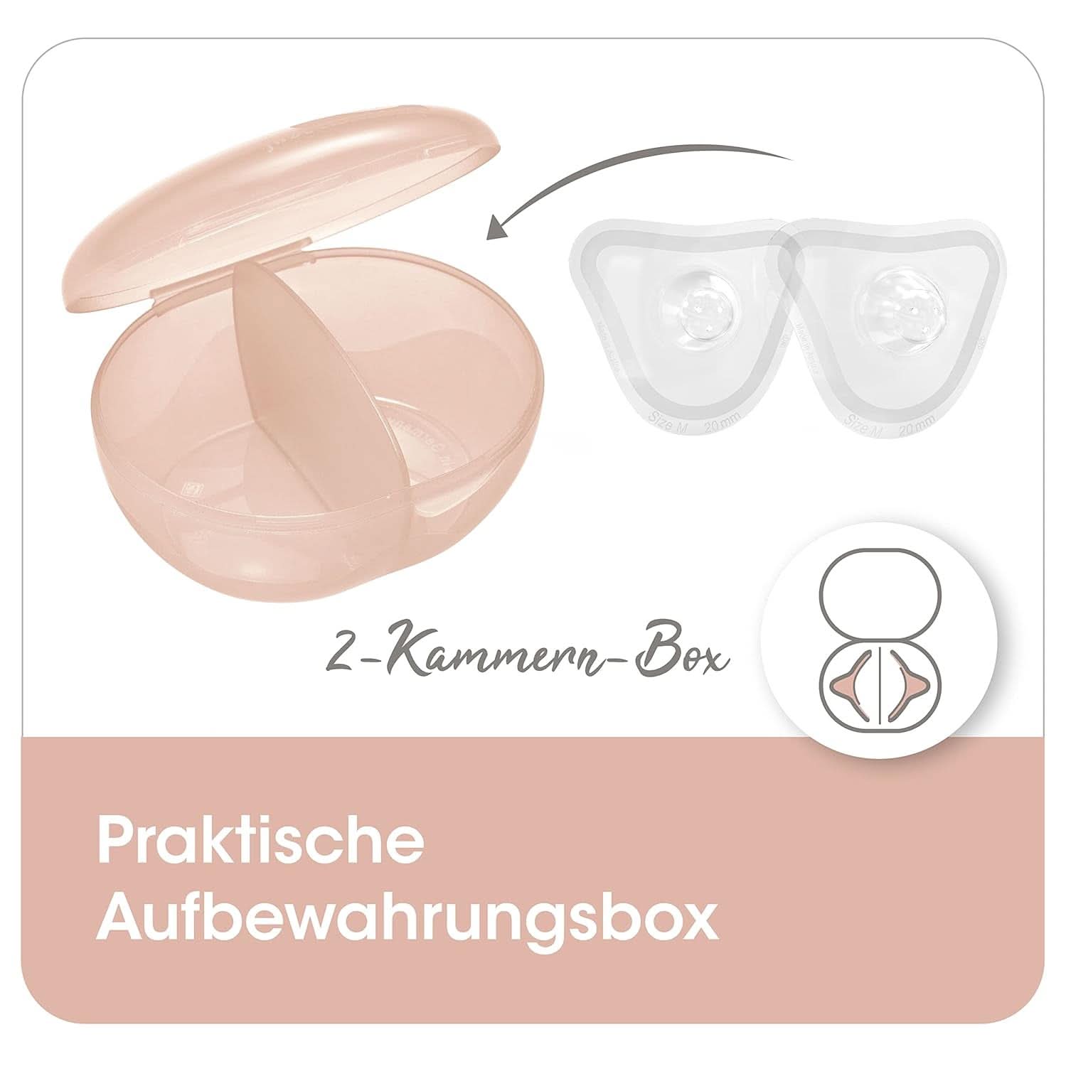 Nip® First Moments chrániče bradavek, 2 kusy Příslušenství pro potraviny a kojení Bebe Naty Shop
