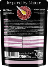 Mokré krmivo pro kočky Catz Finefood Purrrr Sheep Monoprotein no. 113, pro kočky s citlivým zažíváním, 70% obsah masa, 16 sáčků po 85 g