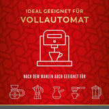 Vídeňská melanž - 500g celozrnné | Klasická vídeňská kávová směs | Aromatická káva získaná ze zrn 100% Arabica Ideální pro plně automatické kávovary a espresso stroje