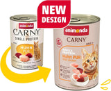 animonda Carny Adult Single Protein Pure Chicken (6 x 400 g), vlhké krmivo pro dospělé kočky s jediným zdrojem bílkovin, vlhké krmivo pro dospělé kočky, bez obilovin a cukru