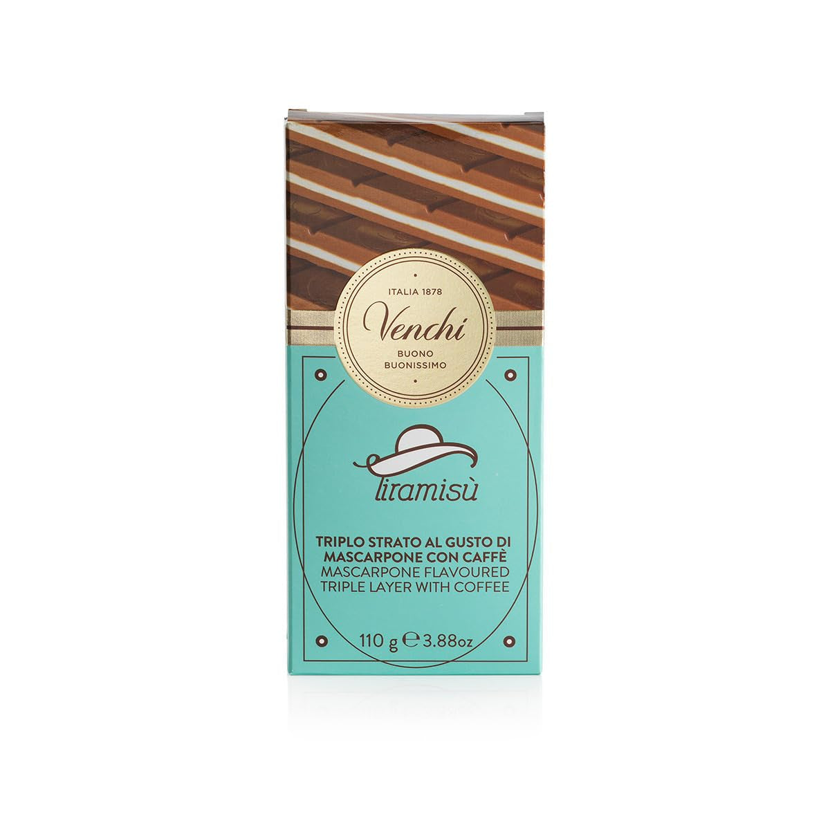 Venchi - Tiramisu s čokoládou 110g - bez lepku