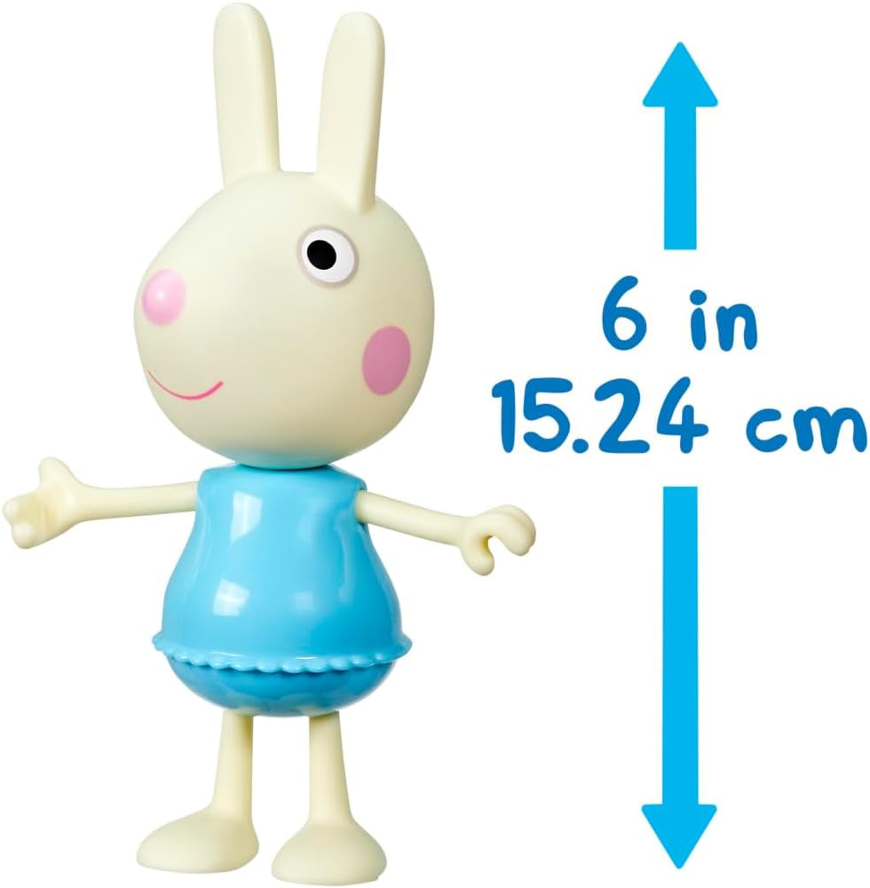 Prasátko Peppa Luisa Spoon - Zábavná figurka na převlékání, 15 cm panenka s doplňky a oblečením, sada interaktivních hraček pro batolata od 3 let