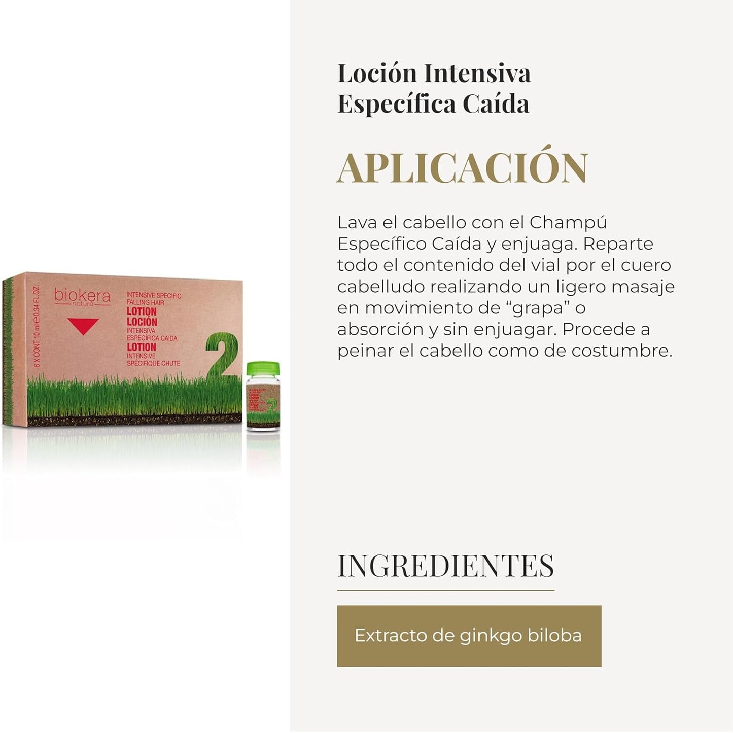 Cosmetics Specific Hair Regeneration Lotion, balení 6 ks (6 X 10 ml) Péče o vlasy Naty Shop
