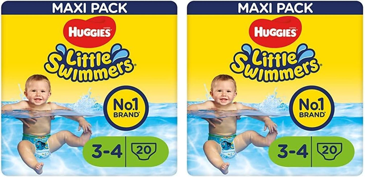 Plavecké plenky Huggies Little Swimmers, velikost 3-4 (7-15 kg), 1 balení po 20 ks