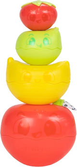 Lamaze L27471 Crazy Giraffe, hračka pro novorozence, barevná senzorická hračka pro miminko, dárek pro nové rodiče, vývojová hračka pro chlapce a dívky od 12 měsíců Hračky pro miminko Naty Shop Basic Fruits