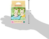 Dvojčata čokoládového králíka Sylvanian Families L5420 - figurky domečku pro panenky Naty Shop Dolls