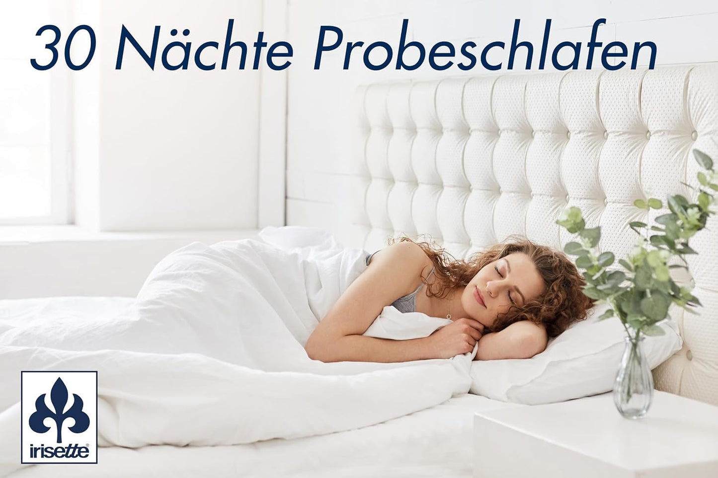 Polštář Irisette Noblesse - Made in Germany - Polštář se snímatelným potahem z čisté bavlny, 80 X 80 cm, standardní polštáře Naty Shop s certifikací Oeko-Tex
