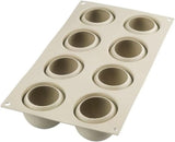 Silikomart, forma na silikonové dorty Tartufo, 8 samostatných portů, Ø 62 H 52 mm Kitchen Naty Shop