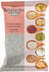 Rýže Basmati – Prémiová dlouhozrnná rýže, 1 kg balení | Přirozeně aromatické a nadýchané | Ideální pro biryani, pilaf a další pokrmy | Non-GMO, vegan | Neotevřené balení