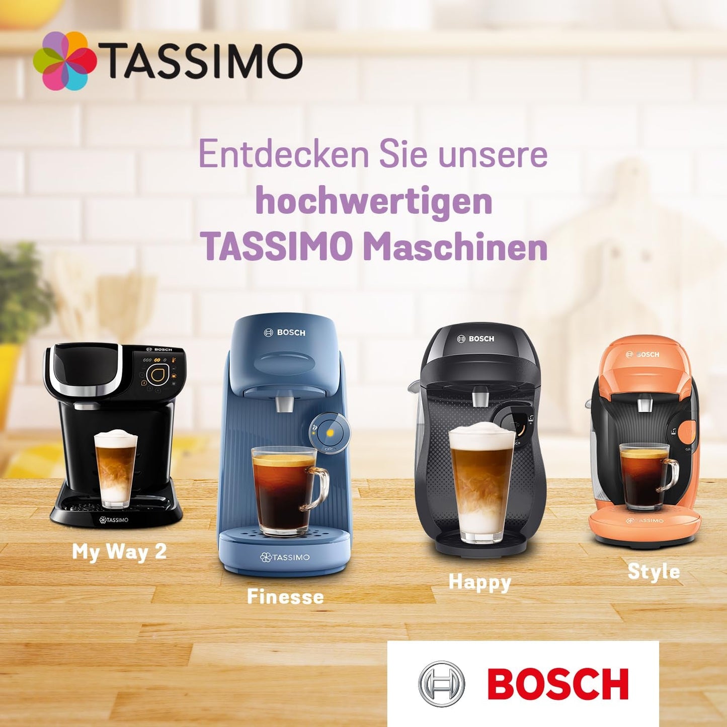 Tassimo Kapseln Cadbury Kakao, 5 x 10 padů, 50 Kakaokapsel