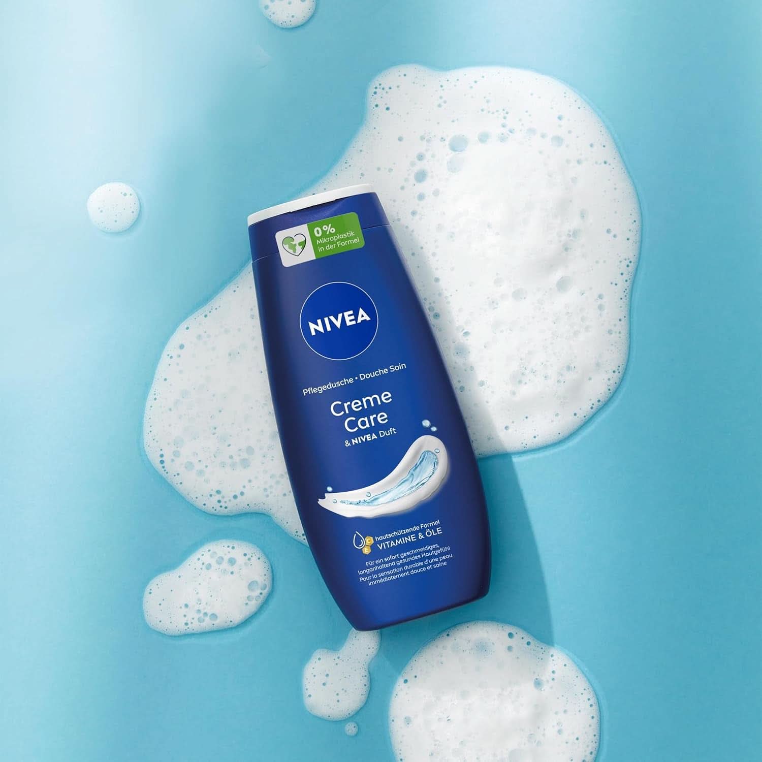 NIVEA Creme Care, sprchový gel s vitamíny a esenciálními oleji, 250 ml Sprcha a koupel Naty Shop