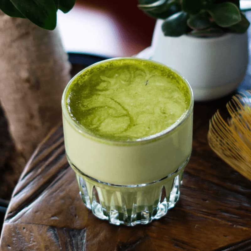 Moya Matcha Bio denní prášek ze zeleného čaje | 250 g denně jakosti (III) | Ideální ke konzumaci s latte, smoothies a limonádami...