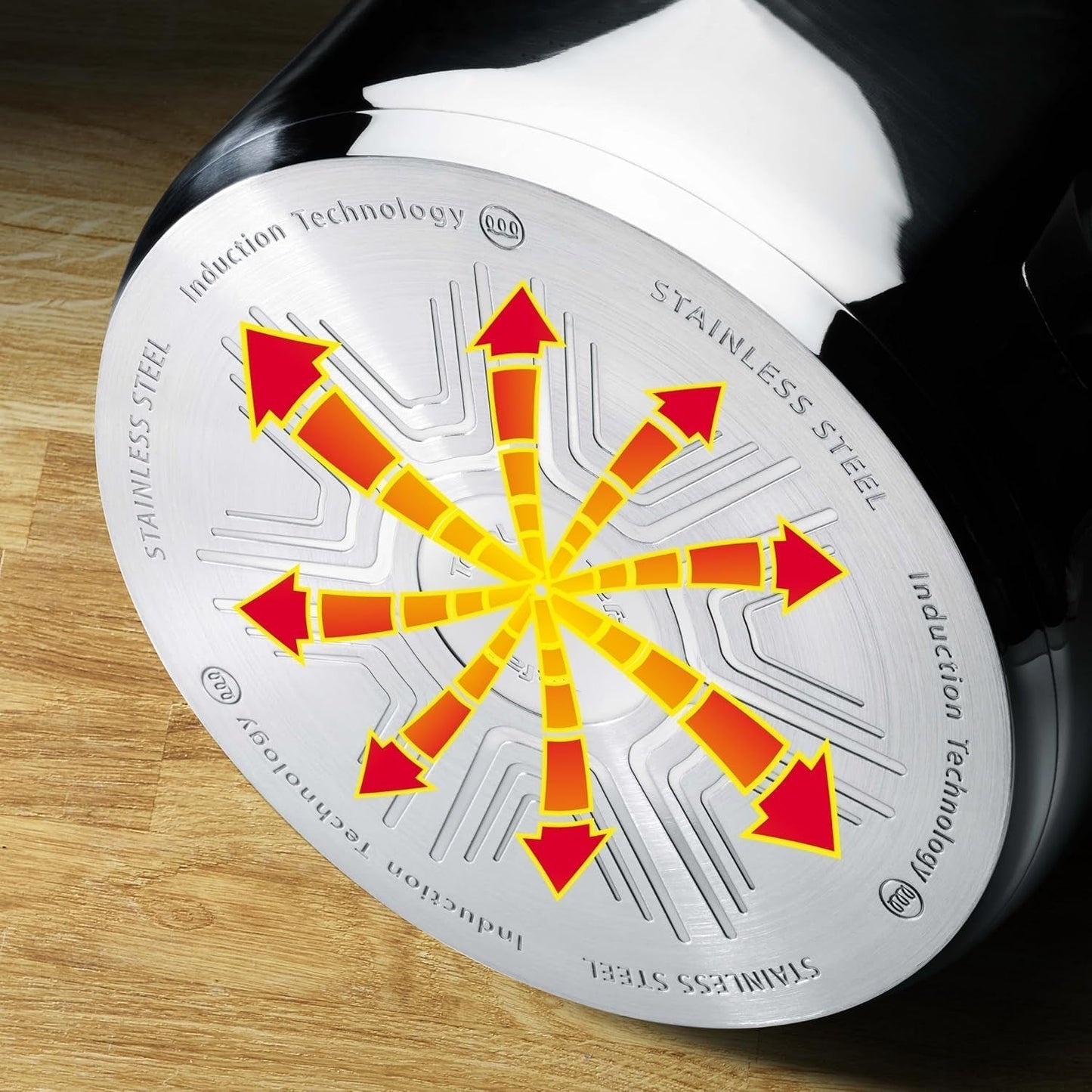 Pánev TEFAL VIRTUOSO 28 cm, Nerezová pánev, indukce Hrnce a pánve Naty Shop