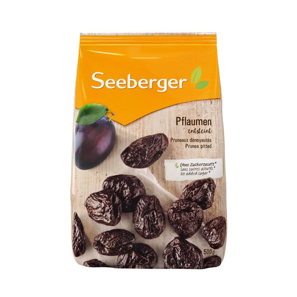 Seeberger Extra Large Chutné Sušené švestky - Velmi sladké a aromatické 13 x 125 gramů Naty Shop Dehydratované produkty 8 x 500 gramů