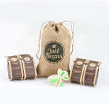Kaffee Geschenk für Kaffeeliebhaber - Kaffeesack Juta - Vier Sorten exotischer Kaffee im Jutesack - Weihnachten Geschenkidee - Geschenk für Kaffeetrinker - Ganze Bohne